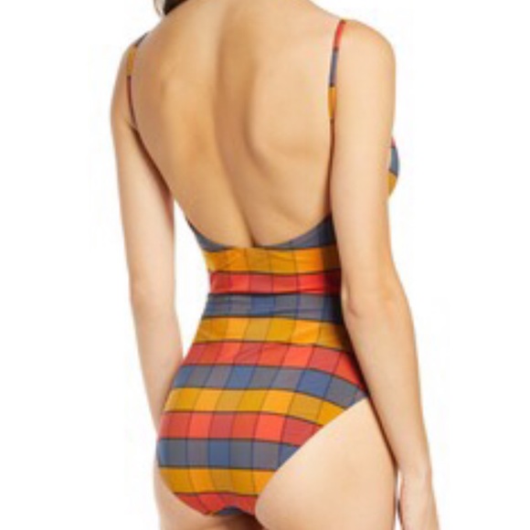 Madewell Second Wave Ruffled Drawstring One-Piece - Picture 16 of 16